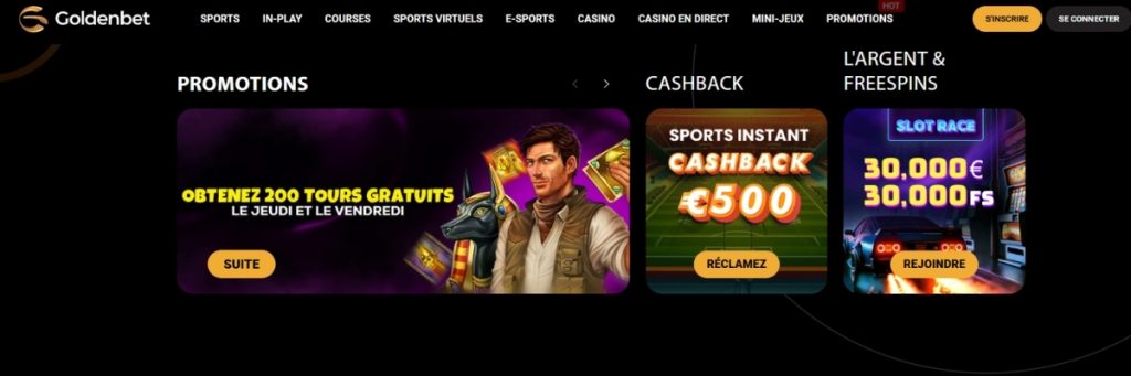 Goldenbet Promotions